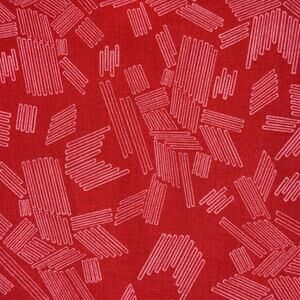 Red Wandering by Stephanie Organes for Andover Fabric - 1 Yard - Geometric